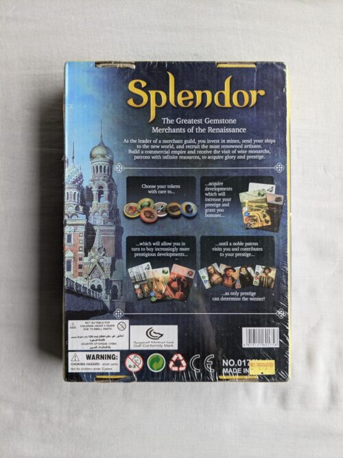 TEMSON Splendor Board Game For Adults And Family (Strategy Game)