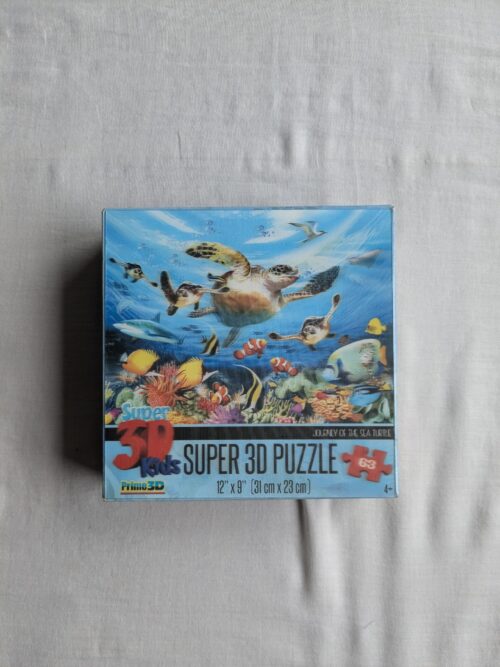 Turtle 3D Puzzle