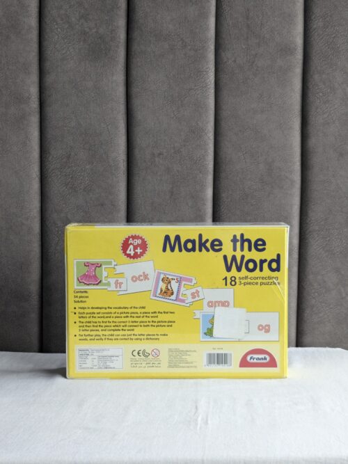 Frank Make The Word Puzzle Puzzles for Kids age 4Y+