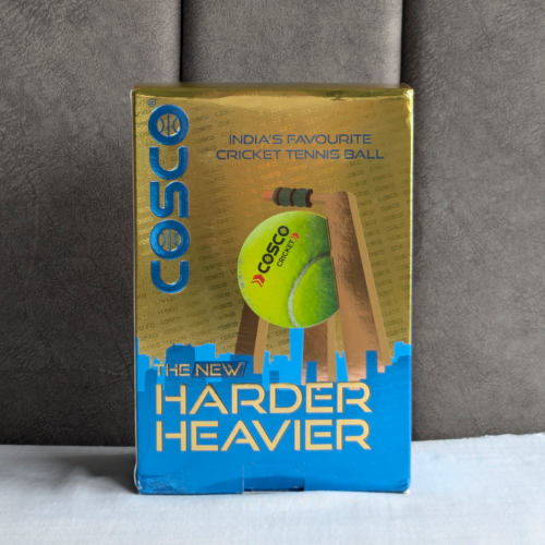 Cosco Rubber Light Cricket Tennis Ball (Pack of 6)