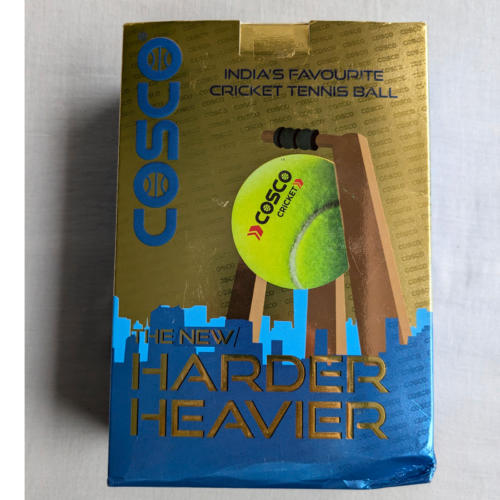 Cosco Rubber Light Cricket Tennis Ball (Pack of 6)