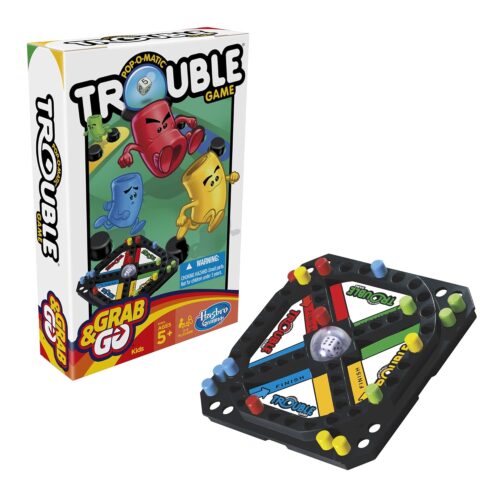 Hasbro Pop-O-Matic Trouble Grab and Go Game