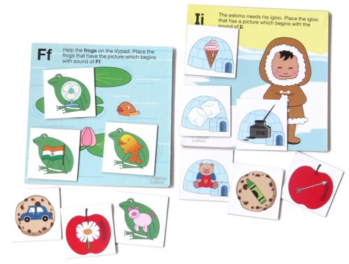 Clever Cubes Phonic Match Learn Phonic Sounds: Educational Activity Boardgames for Kids 4 to 7 Years