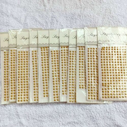 Golden Pearl Stickers