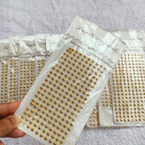 Golden Pearl Stickers