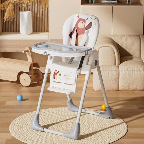 R for Rabbit Marshmallow Lite Baby Feeding High Chair for Babies