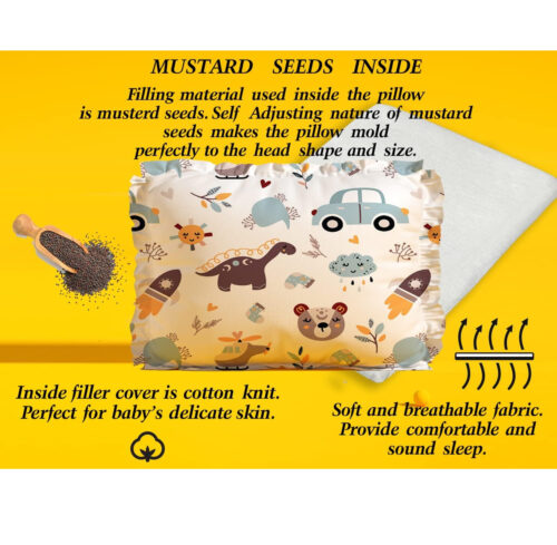 Mustard seed |  Mustard seed (Rai) Pillow