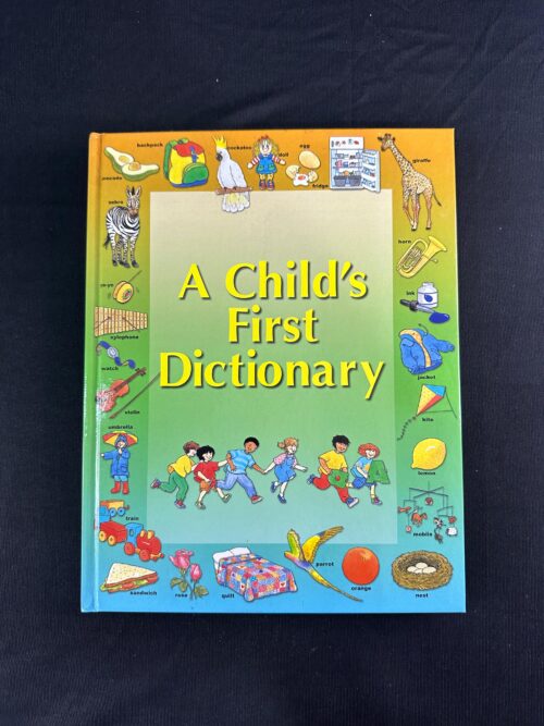 A Child's First Dictionary, Learn with fun book