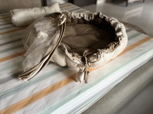 Baby bedding set with net