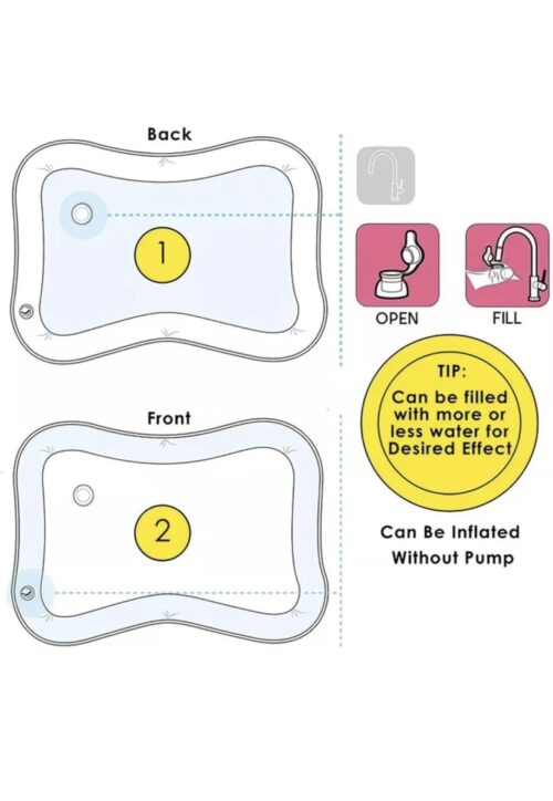 Inflatable Water Mat for Tummy Time