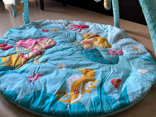 Haus and Kinder Activity Play mat with Rattles