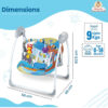 Automatic Baby Swing – The Gentle Hug That Swings With Love!
