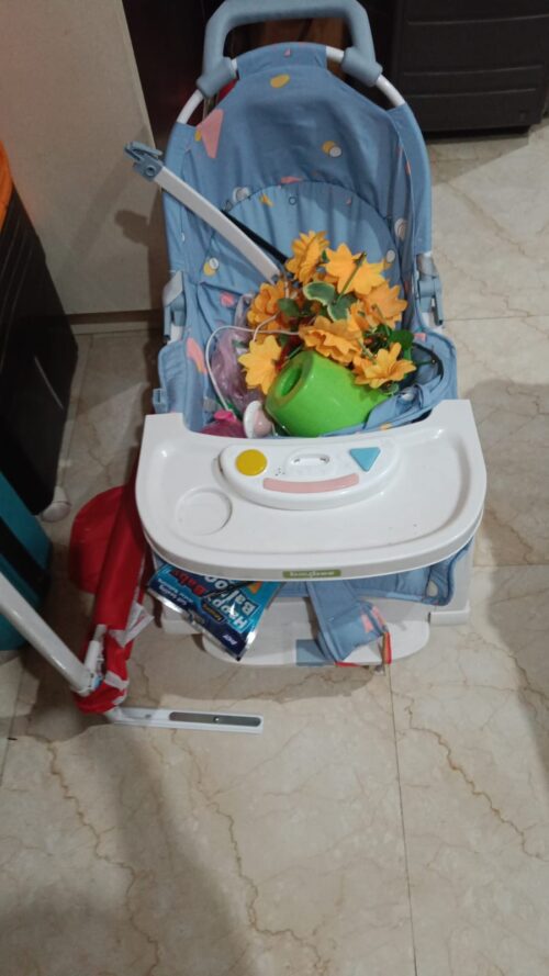 Baybee 5-in-1 Rocker & Feeding Chair for Babies – Versatile Comfort & Play (Used, Under 1 Year)