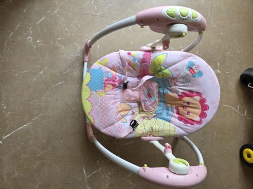 Mastela Baby Swing – Comfortable & Soothing with Hanging Toys