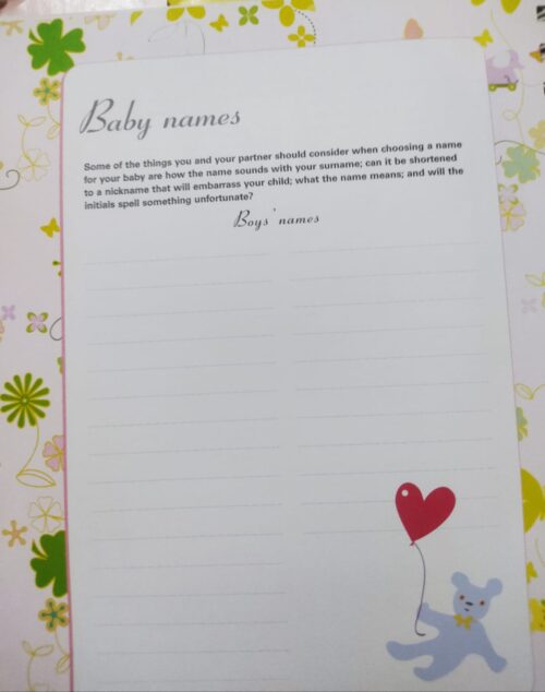 My Pregnancy Journal by Alison MacKonochie – A Keepsake for Every Step of the Journey
