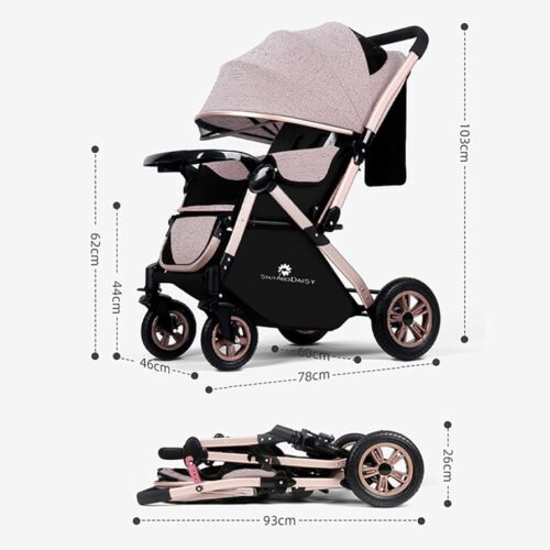 Star & Daisy Baby Stroller – Sleek, Safe & Gently Used (Excellent Condition)