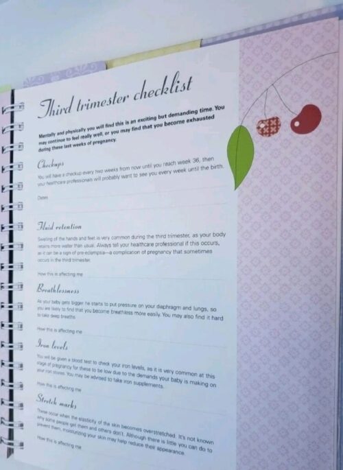 My Pregnancy Journal by Alison MacKonochie – A Keepsake for Every Step of the Journey
