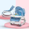 Baybee 5-in-1 Rocker & Feeding Chair for Babies – Versatile Comfort & Play (Used, Under 1 Year)