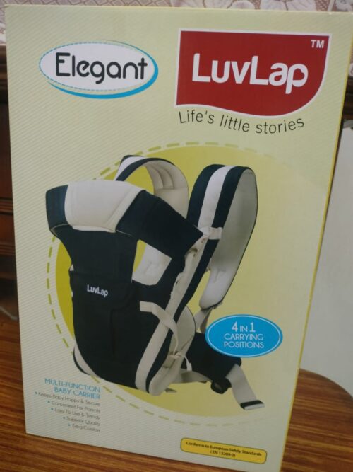 LuvLap Multi-Function Baby Carrier – Blue | Unused & Sealed | Extra Comfort & Safety