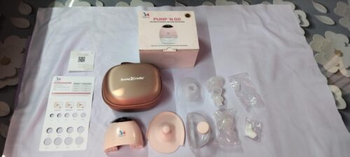 Bump2Cradle Wearable Breast Pump – Hands-Free, Rechargeable & Gently Used | Like New with Full Accessories