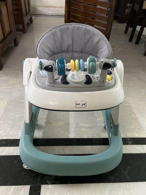 Babyhug 3-in-1 Walker – Activity Walker, Push Walker & Meal Table Combo