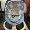 Baybee Lullabies Automatic Electric Baby Swing Cradle – Reclining Rocker with Remote, Music & Mosquito Net (Blue)