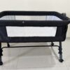 CAREIT 6-in-1 Baby Crib, Cot, Bedside Sleeper & Cradle – Dark Grey | Hardly Used