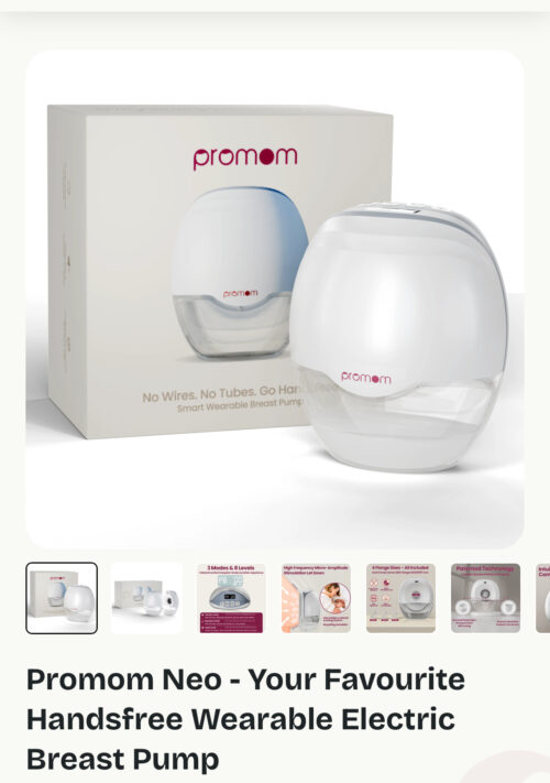 Promom Neo Wearable electric breast pump