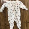 Soft & Comfy White Unisex Baby Romper | 0–6 Months | Gently Used