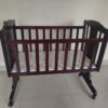 R for Rabbit Dream Time Baby Wooden Cradle, Cot & Crib – 3-in-1 Sleep Solution for Newborns (Brown)