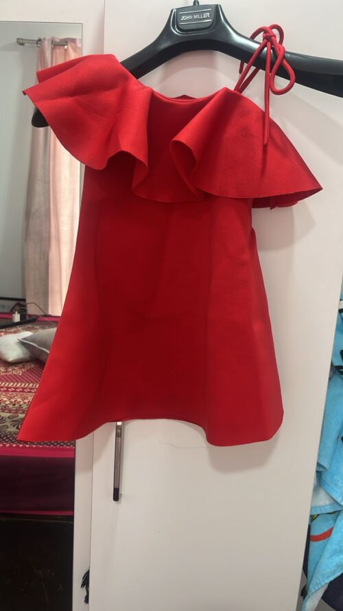 Foreverkidz Red Party Dress – Elegant & Adorable for 5-Year-Old Girls
