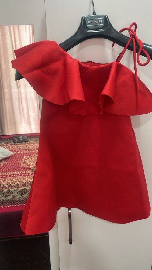 Foreverkidz Red Party Dress – Elegant & Adorable for 5-Year-Old Girls