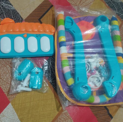 Archana Novelty Space Baby Piano Gym – Sensory Play Mat with Keyboard & Hanging Toys | Brand New
