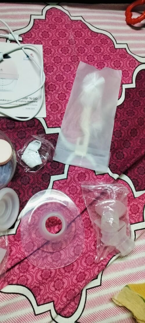 Bump2Cradle Wearable Breast Pump – Hands-Free, Rechargeable & Gently Used | Like New with Full Accessories