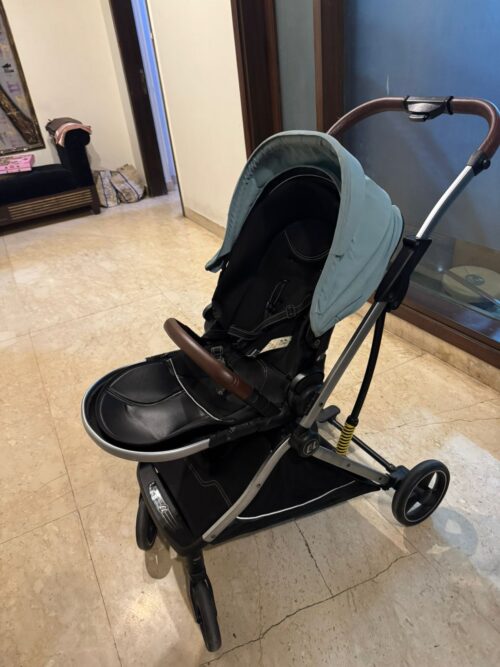 Star and Daisy Blue Coballe Stroller/Pram – Stylish, Safe & Smooth Ride for Your Little One