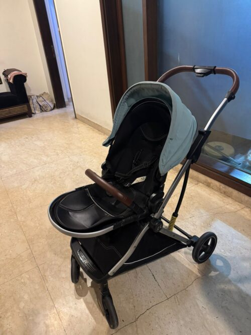 Star and Daisy Blue Coballe Stroller/Pram – Stylish, Safe & Smooth Ride for Your Little One