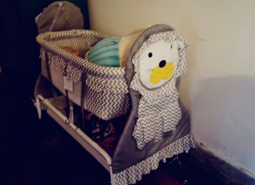 Fab & Frunky Wooden Baby Cradle – With Storage & Elegant Comfort