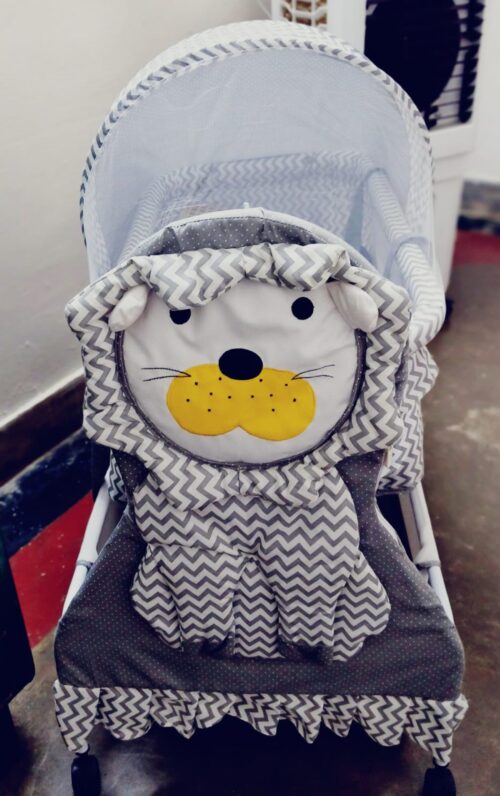 Fab & Frunky Wooden Baby Cradle – With Storage & Elegant Comfort