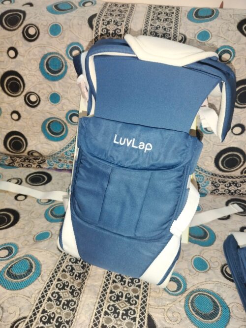 LuvLap Multi-Function Baby Carrier – Blue | Unused & Sealed | Extra Comfort & Safety