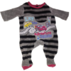 Disney Baby Romper – Blue & Grey | Soft Winter Wear (0–3 Months)
