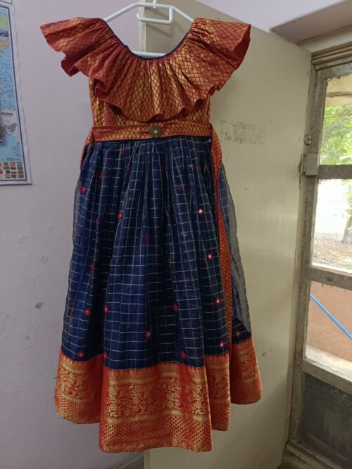 Girls long frock- Designer wear