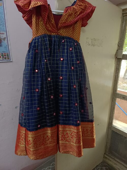 Girls long frock- Designer wear