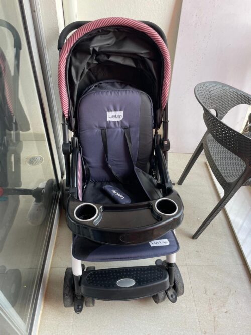 LuvLap Baby Stroller – Smooth, Safe & Stylish | Gently Used
