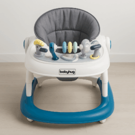 Babyhug Convertible Walker & Push Walker | Adjustable Height, Music & Lights | Gently Used – 2024