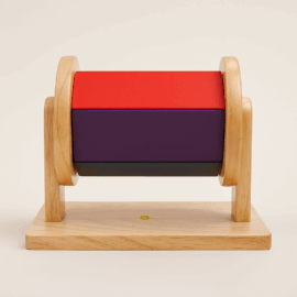 Kizo Play Montessori Spinning Drum – Engage, Spin & Learn!