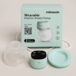 Roboson Wearable Electric Breast Pump – Hassle-Free Pumping On-the-Go!