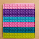 Rainbow Pop-It Fidget Mat – Sensory Fun That Pops!