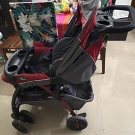 Chicco Cortina CX Stroller with Carry Cot Cum Car Seat (ISO) – 8 Reclining Positions