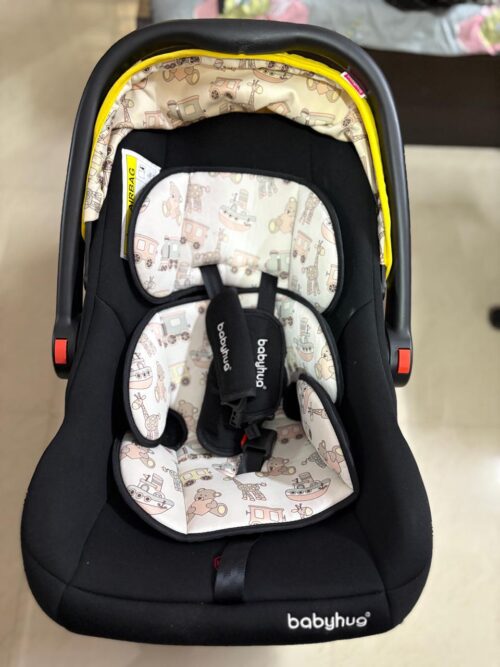 Babyhug Car Seat Cum Carry Cot with Mosquito Net (0–15 Months)