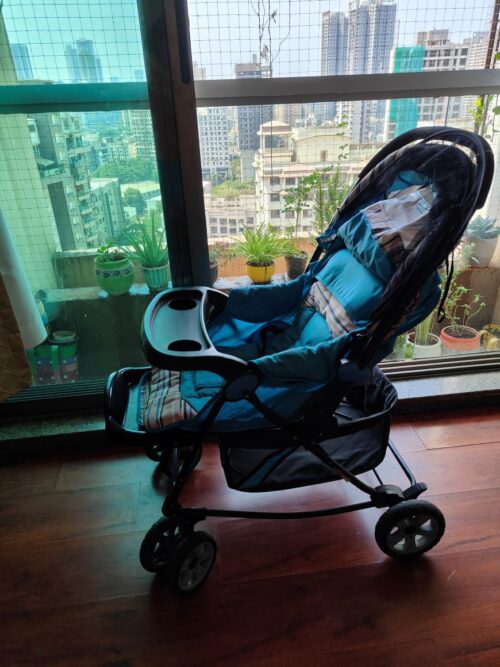 Babyhug Multi-Position Baby Pram & Stroller